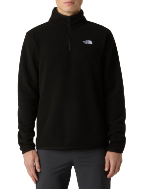 ΑΝΔΡΙΚΗ ΜΠΛΟΥΖΑ GLACIER FLEECE 1/4 | Μαύρο XXL