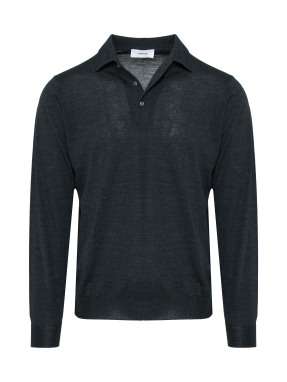 ΑΝΔΡΙΚΗ POLO ΜΠΛΟΥΖΑ | Γκρι Σκούρο S