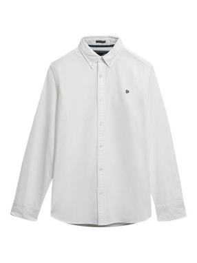 ΑΝΔΡΙΚΟ ΠΟΥΚΑΜΙΣΟ CLASSIC OXFORD | Λευκό XXXL