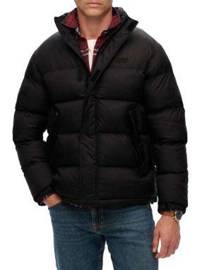 ΑΝΔΡΙΚΟ ΜΠΟΥΦΑΝ NON HOODED TECH PADDED | Μαύρο XXL