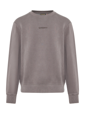 ΑΝΔΡΙΚΟ ΦΟΥΤΕΡ MICRO LOGO CREW | Γκρι XL