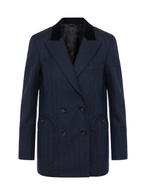 ΓΥΝΑΙΚΕΙΟ BLAZER MAINE | Μπλε Σκούρο III