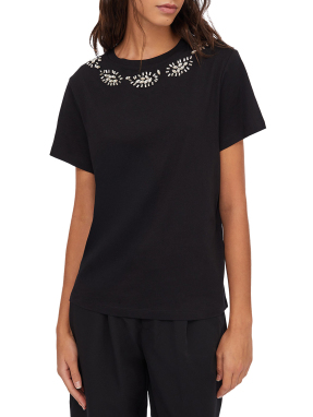 ΓΥΝΑΙΚΕΙΟ T-SHIRT | Μαύρο M