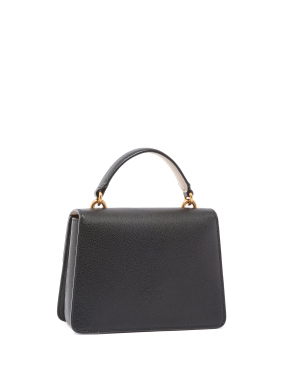 ΓΥΝΑΙΚΕΙΑ  ΔΕΡΜΑΤΙΝΗ ΤΣΑΝΤΑ ΧΕΙΡΟΣ LOVE ONE TOP HANDLE MINI LIGHT | Μαύρο