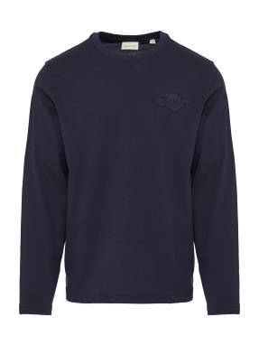 ΑΝΔΡΙΚΗ ΜΑΚΡΥΜΑΝΙΚΗ ΜΠΛΟΥΖΑ | Μπλε Σκούρο XXL