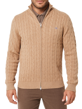 ΑΝΔΡΙΚΗ ΠΛΕΚΤΗ ΖΑΚΕΤΑ | Μπεζ XXL