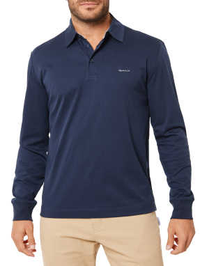 ΑΝΔΡΙΚΗ ΜΑΚΡΥΜΑΝΙΚΗ ΜΠΛΟΥΖΑ | Μπλε Σκούρο XXL