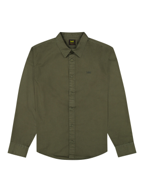 ΑΝΔΡΙΚΟ ΠΟΥΚΑΜΙΣΟ PATCH | Πράσινο Σκούρο M