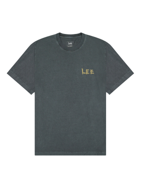 ΑΝΔΡΙΚΟ T-SHIRT RELAXED GRAPHIC | Γκρι Σκούρο M