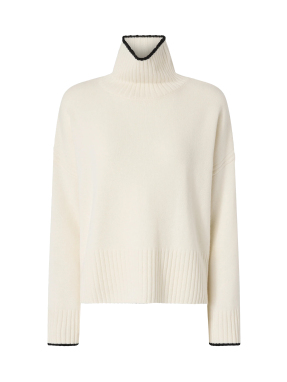 ΓΥΝΑΙΚΕΙΟ ΠΛΕΚΤΟ ΠΟΥΛΟΒΕΡ | Λευκό XS