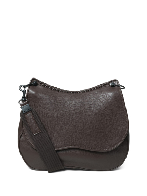 ΓΥΝΑΙΚΕΙΑ ΔΕΡΜΑΤΙΝΗ ΤΣΑΝΤΑ ΧΙΑΣΤΙ MEDIUM SADDLE | Γκρι