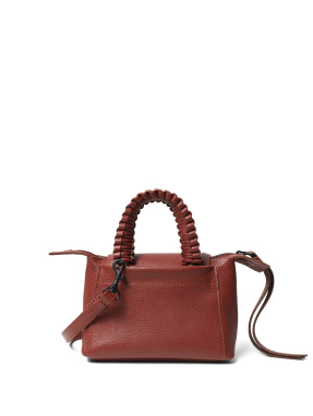 ΓΥΝΑΙΚΕΙΑ ΔΕΡΜΑΤΙΝΗ ΤΣΑΝΤΑ ΧΕΙΡΟΣ MINI TOP HANDLE | Κόκκινο