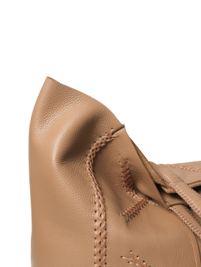 ΓΥΝΑΙΚΕΙΑ ΔΕΡΜΑΤΙΝΗ ΤΣΑΝΤΑ ΩΜΟΥ CROSS TOTE | Camel