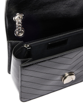 ΓΥΝΑΙΚΕΙΑ ΔΕΡΜΑΤΙΝΗ ΤΣΑΝΤΑ ΩΜΟΥ LOVE ONE LIGHT MINI | Μαύρο