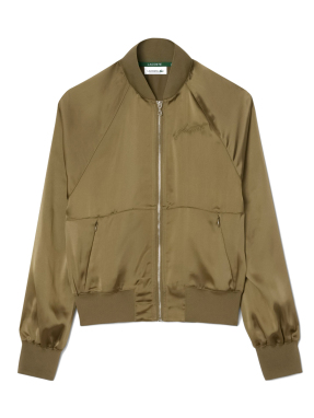 ΓΥΝΑΙΚΕΙΟ ΣΑΤΕΝ BOMBER JACKET | Λαδί EU 40