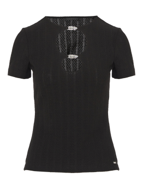 ΓΥΝΑΙΚΕΙΑ ΚΟΝΤΟΜΑΝΙΚΗ ΜΠΛΟΥΖΑ | Μαύρο M