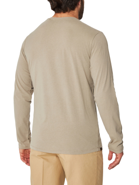 ΑΝΔΡΙΚΗ ΜΑΚΡΥΜΑΝΙΚΗ ΜΠΛΟΥΖΑ CLASSIC ESSENTIAL | Μπεζ S