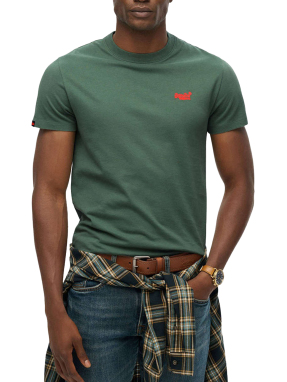 ΑΝΔΡΙΚΟ T-SHIRT ESSENTIAL LOGO | Πράσινο Σκούρο XXL