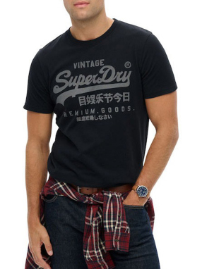 ΑΝΔΡΙΚΟ T-SHIRT VL CLASSIC | Μπλε Σκούρο S