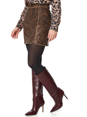 ΜΙΝΙ ΦΟΥΣΤΑ | Καφέ Σκούρο M