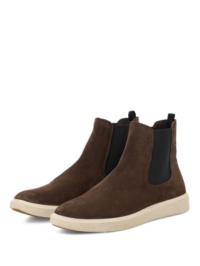 ΑΝΔΡΙΚΑ SUEDE ΜΠΟΤΑΚΙΑ | Καφέ Σκούρο 44