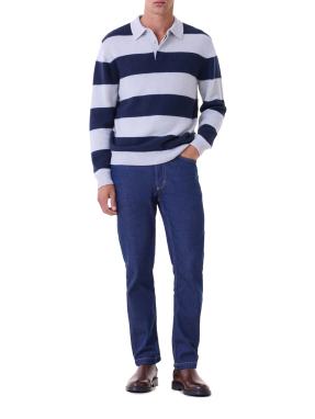 ΑΝΔΡΙΚΗ POLO ΜΠΛΟΥΖΑ ROY RAYURE | Μπλε Σκούρο XL