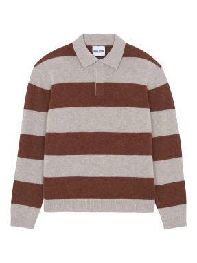 ΑΝΔΡΙΚΗ POLO ΜΠΛΟΥΖΑ ROY RAYURE | Καφέ XL