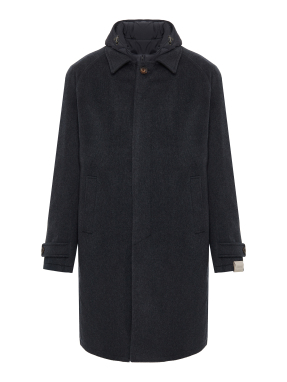 ΑΝΔΡΙΚΟ ΠΑΛΤΟ | Γκρι Σκούρο EU 52