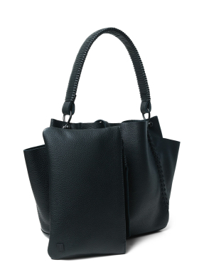 ΓΥΝΑΙΚΕΙΑ ΔΕΡΜΑΤΙΝΗ ΤΣΑΝΤΑ ΩΜΟΥ MINI SHOULDER | Μαύρο