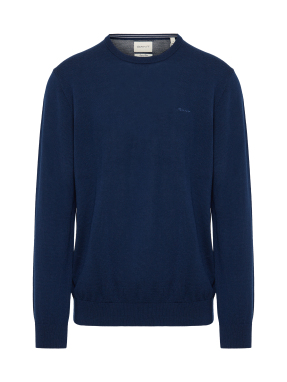 ΑΝΔΡΙΚΟ ΜΑΛΛΙΝΟ ΠΟΥΛΟΒΕΡ | Μπλε Σκούρο XXL