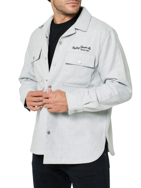 ΑΝΔΡΙΚΟ OVERSHIRT JACKET | Γκρι XXL