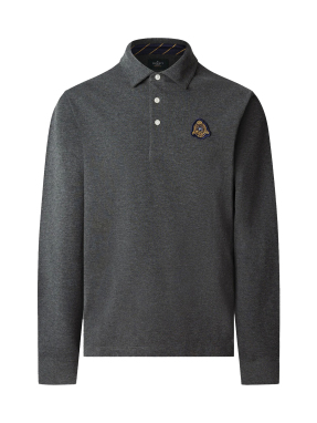 ΑΝΔΡΙΚΗ POLO ΜΠΛΟΥΖΑ | Γκρι Σκούρο L