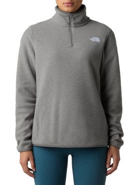 ΓΥΝΑΙΚΕΙΑ ΜΠΛΟΥΖΑ GLACIER FLEECE 1/4 ZIP | Γκρι XS
