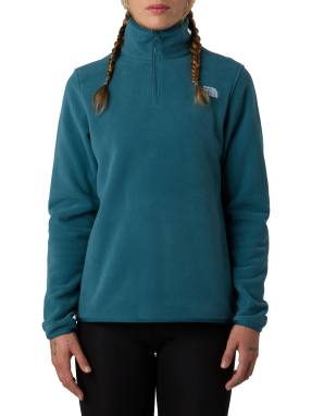 ΓΥΝΑΙΚΕΙΑ ΜΠΛΟΥΖΑ GLACIER FLEECE 1/4 ZIP | Τυρκουάζ S