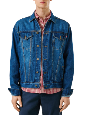 ΑΝΔΡΙΚΟ DENIM JACKET | Μπλε M