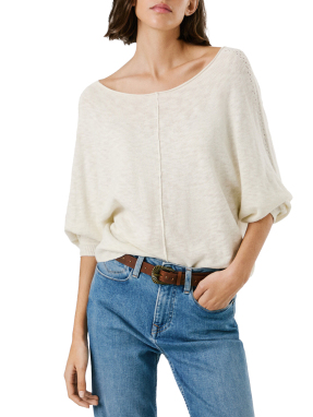 ΓΥΝΑΙΚΕΙΟ ΠΛΕΚΤΟ ΠΟΥΛΟΒΕΡ | Μπεζ L