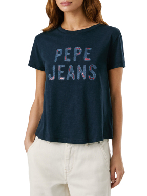 ΓΥΝΑΙΚΕΙΟ T-SHIRT | Μπλε Σκούρο S