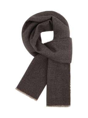 ΑΝΔΡΙΚΟ ΜΑΛΛΙΝΟ ΚΑΣΚΟΛ IN-DOUBLE | Καφέ ONE SIZE