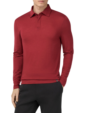 ΑΝΔΡΙΚΗ ΜΑΚΡΥΜΑΝΙΚΗ POLO ΜΠΛΟΥΖΑ | Κόκκινο L