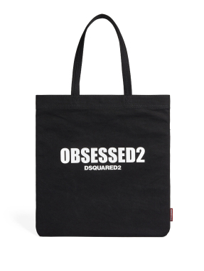 SHOPPER BAG OBSESSED2 | Μαύρο
