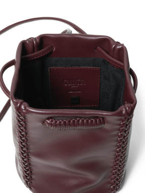 ΓΥΝΑΙΚΕΙΑ ΔΕΡΜΑΤΙΝΗ ΤΣΑΝΤΑ ΧΙΑΣΤΙ POUCH | Μπορντό