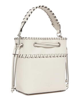 ΓΥΝΑΙΚΕΙΑ ΔΕΡΜΑΤΙΝΗ ΤΣΑΝΤΑ ΧΕΙΡΟΣ | Λευκό