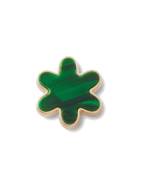 JIBBITZ™ CHARMS CRAFTED GREEN FLOWER | Πράσινο Σκούρο UNIQUE ONE SIZE