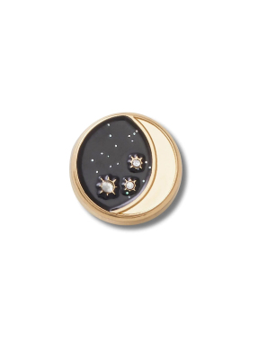 JIBBITZ™ CHARMS GOLD CRESCENT MOON | Χρυσό UNIQUE ONE SIZE