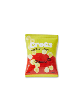 JIBBITZ™ CHARMS YELLOW RED CHIP BAG | Κίτρινο UNIQUE ONE SIZE