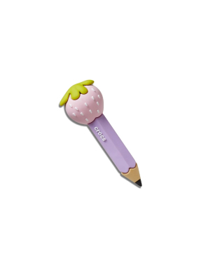 JIBBITZ™ CHARMS SCENTED STRAWBERRY PENCIL | Λιλά UNIQUE ONE SIZE