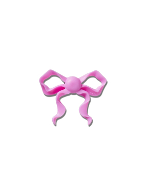 JIBBITZ™ CHARMS META JELLY PURPLE BOW | Ροζ UNIQUE ONE SIZE