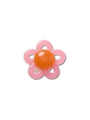 JIBBITZ™ CHARMS PINK BLOOM | Πολύχρωμο UNIQUE ONE SIZE