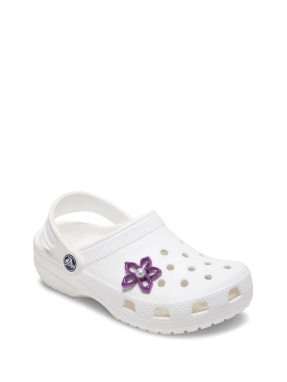 JIBBITZ™ CHARMS META PURPLE FLORAL | Μωβ UNIQUE ONE SIZE