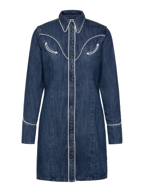 ΜΙΝΙ DENIM ΦΟΡΕΜΑ | Μπλε M